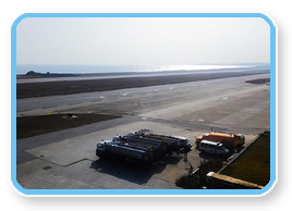 The runway
