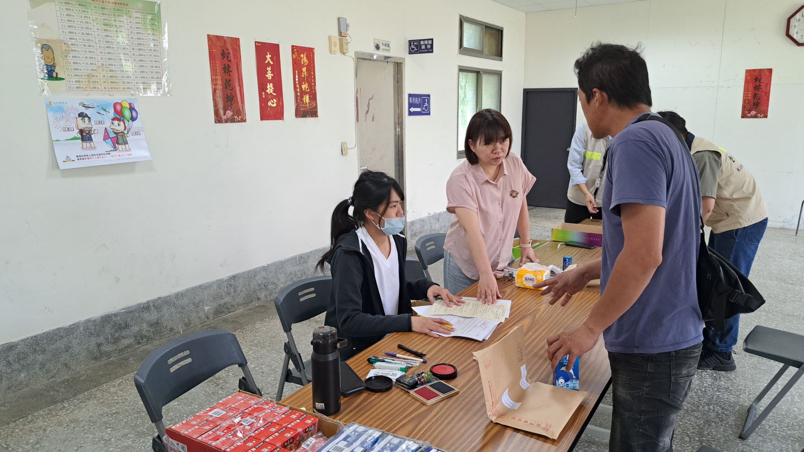 114年噪音補償金下鄉收件服務花絮，共8張