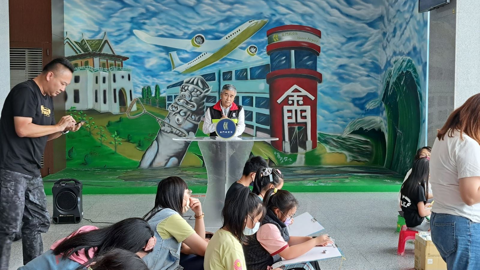 1120523飛安宣導寫生書法比賽花絮-2