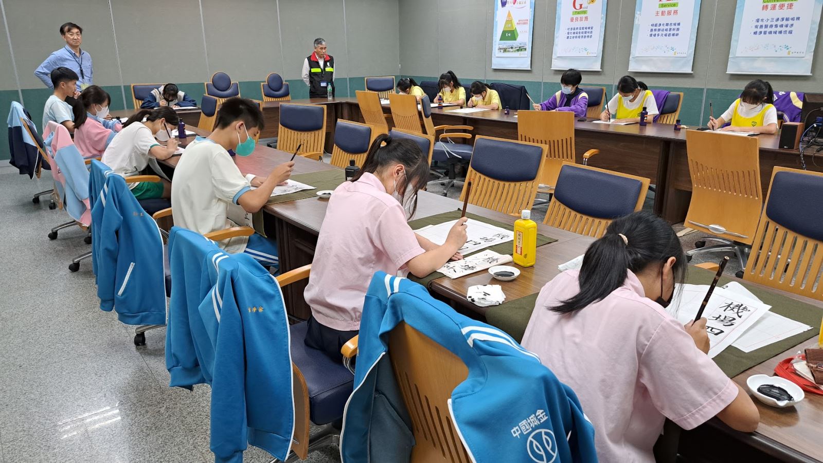 1120523飛安宣導寫生書法比賽花絮-7