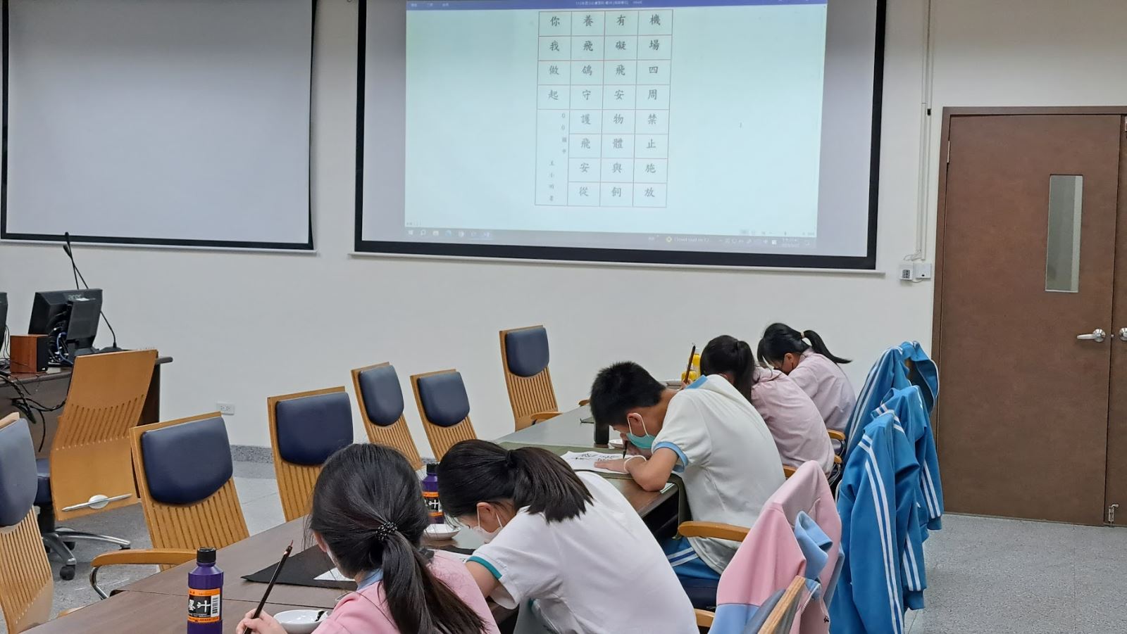 1120523飛安宣導寫生書法比賽花絮-8