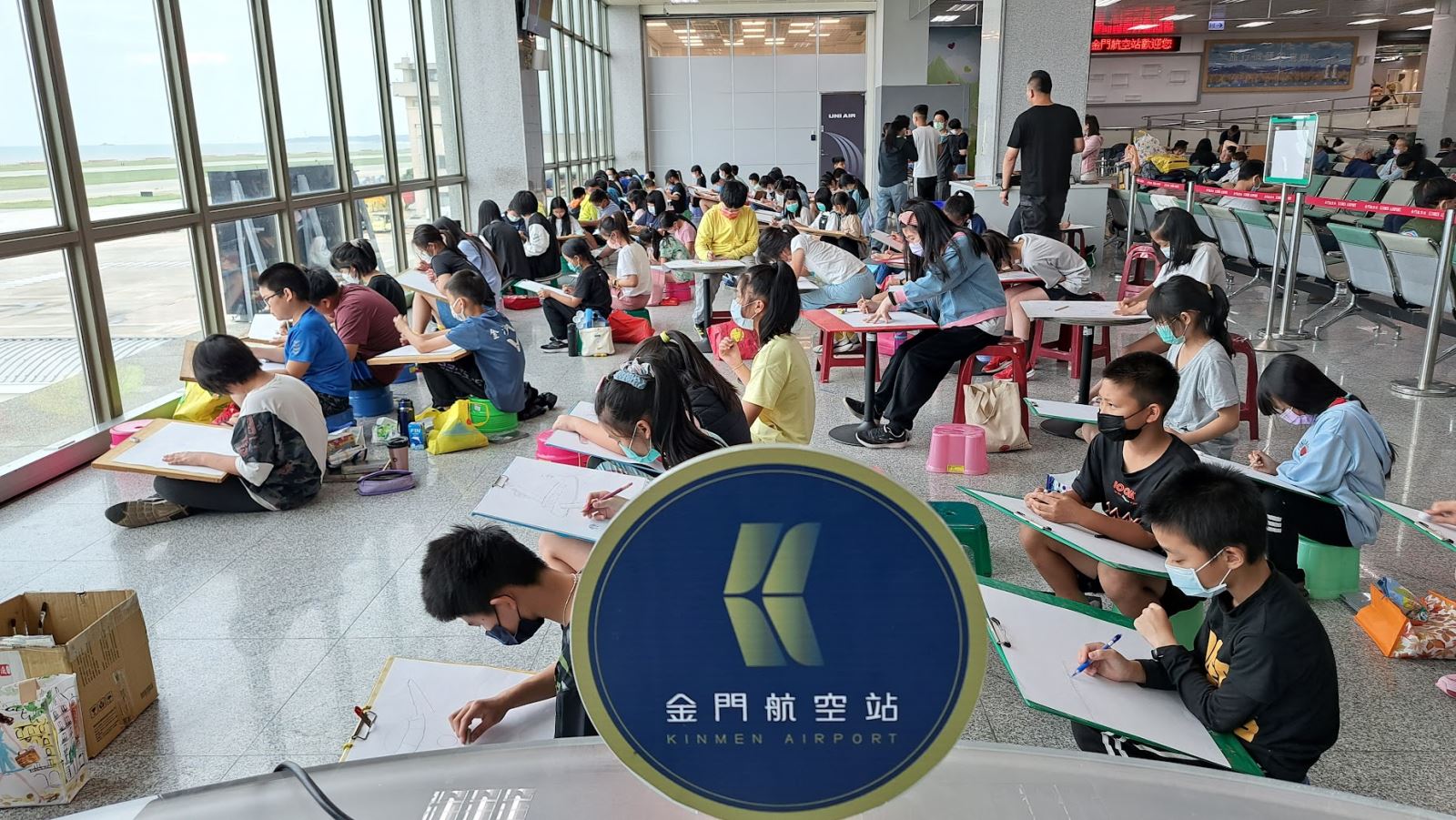 1120523飛安宣導寫生書法比賽花絮-9
